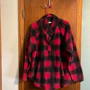 Brand new Maurices sherpa style sweatshirt top